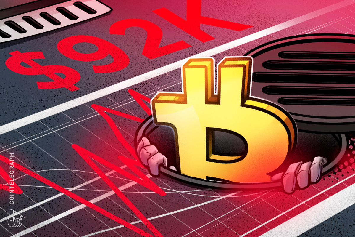 Bitcoin dips to $92K in 'optimal dip-buying' move as PCE boosts crypto