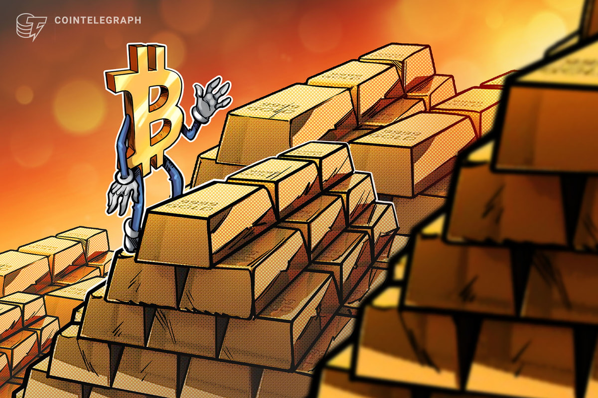 Bitcoin to gold ratio posts new record as BTC sets new high