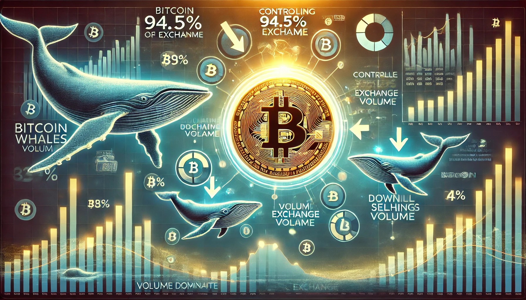 Bitcoin Whales Control 94.5% Of Exchange Volume – Selling Patterns Suggest Shift Ahead