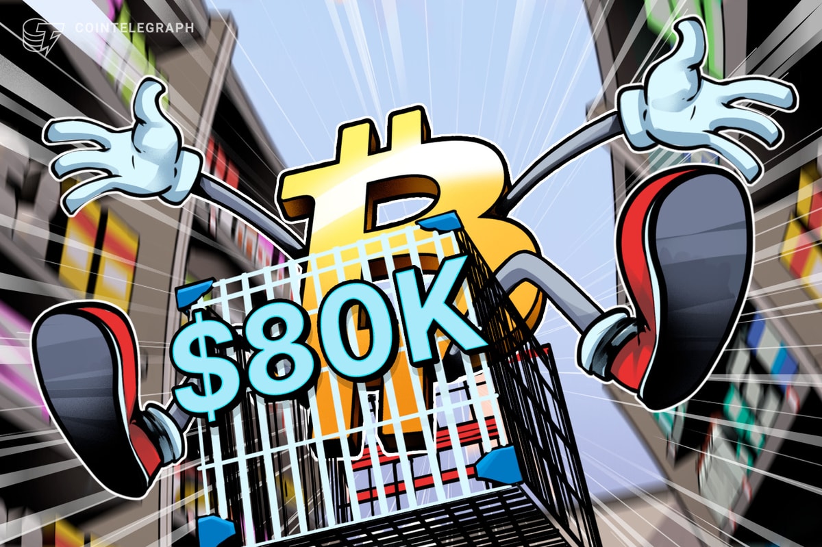 'Parabolic' Bitcoin is a buy at $80K if BTC price tracks stocks — Research